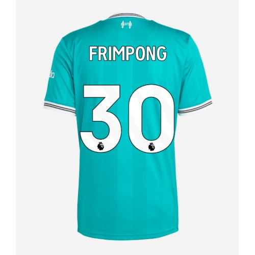 Stroje piłkarskie Liverpool Jeremie Frimpong #30 Koszulka Trzeciej 2025-26 Krótki Rękaw